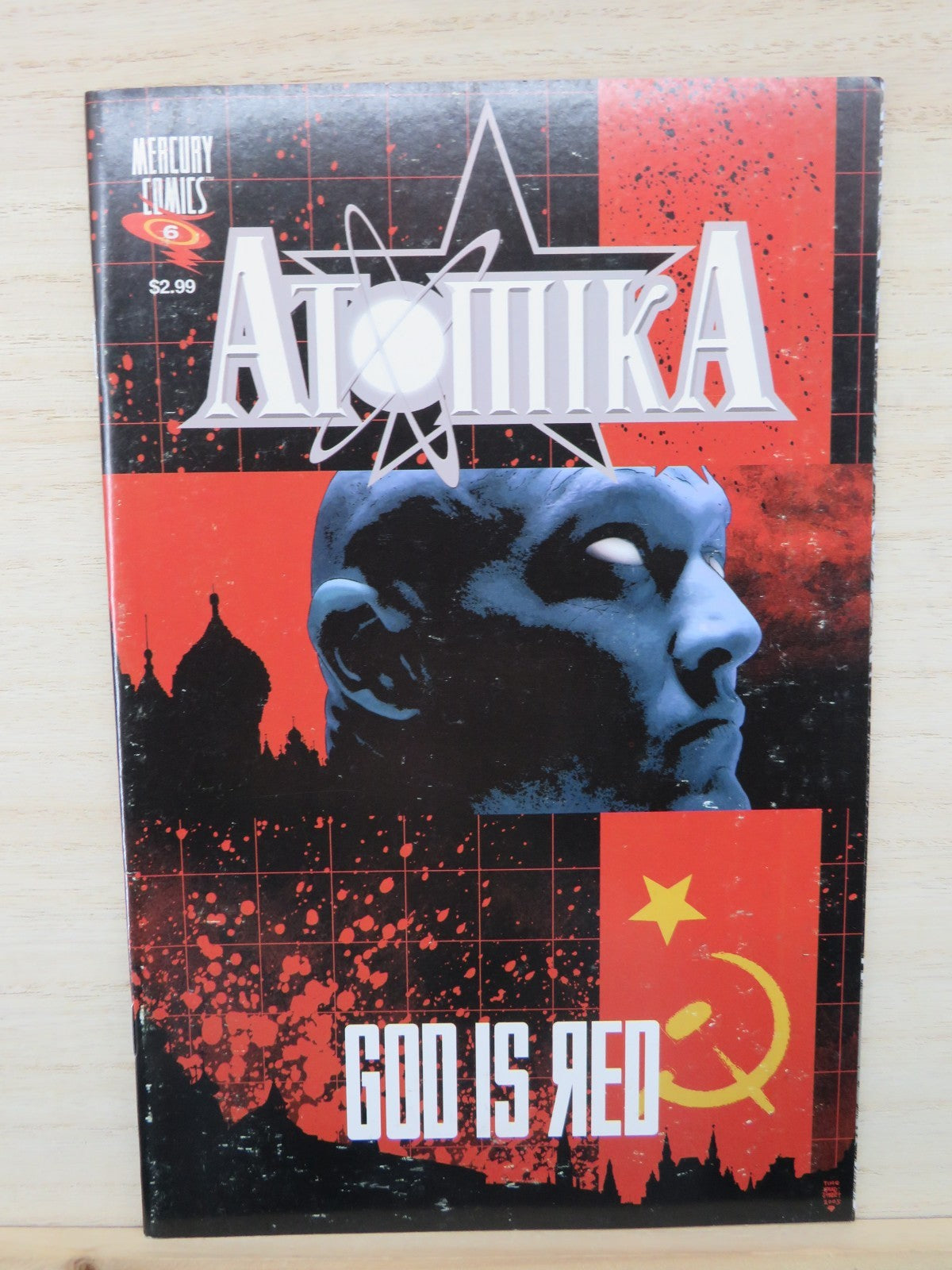 ATOMIKA #6 God is Red - Mercury Comic