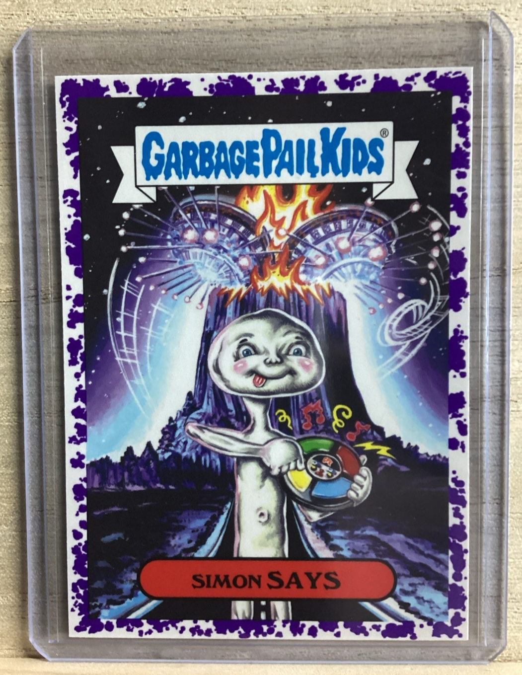 2018 Topps Garbage Pail Kids - Simon Says - Purple