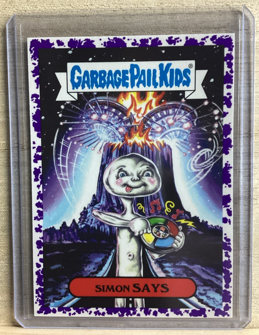 2018 Topps Garbage Pail Kids - Simon Says - Purple