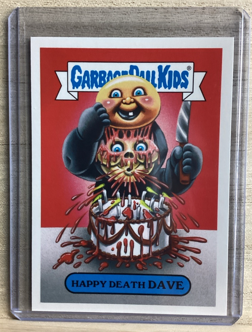 2018 Topps Garbage Pail Kids - Happy Death Dave