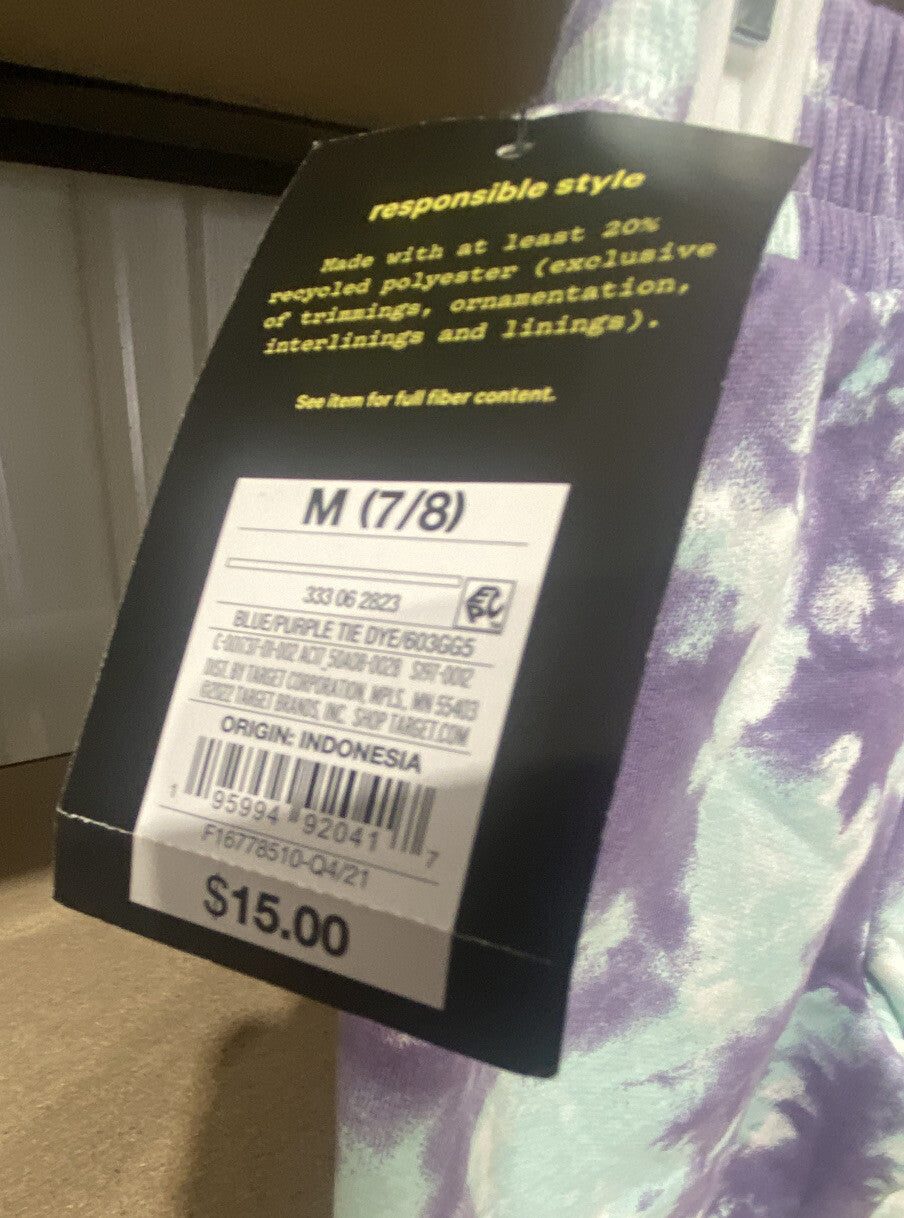 Tie Die Joggers - Medium 7/8 - Art Class