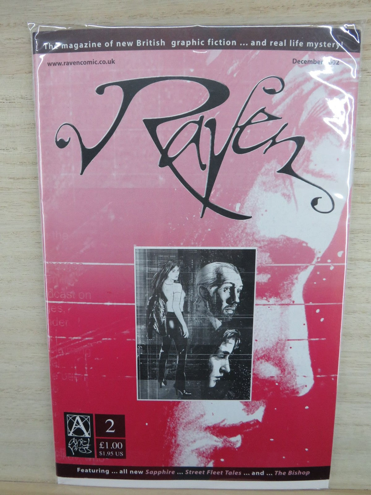 Raven #2 December 2002 - Ariel Press Comic
