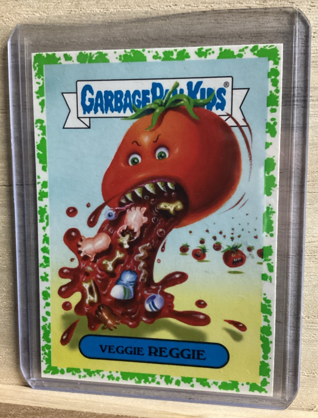 2018 Topps Garbage Pail Kids - Veggie Reggie - Green