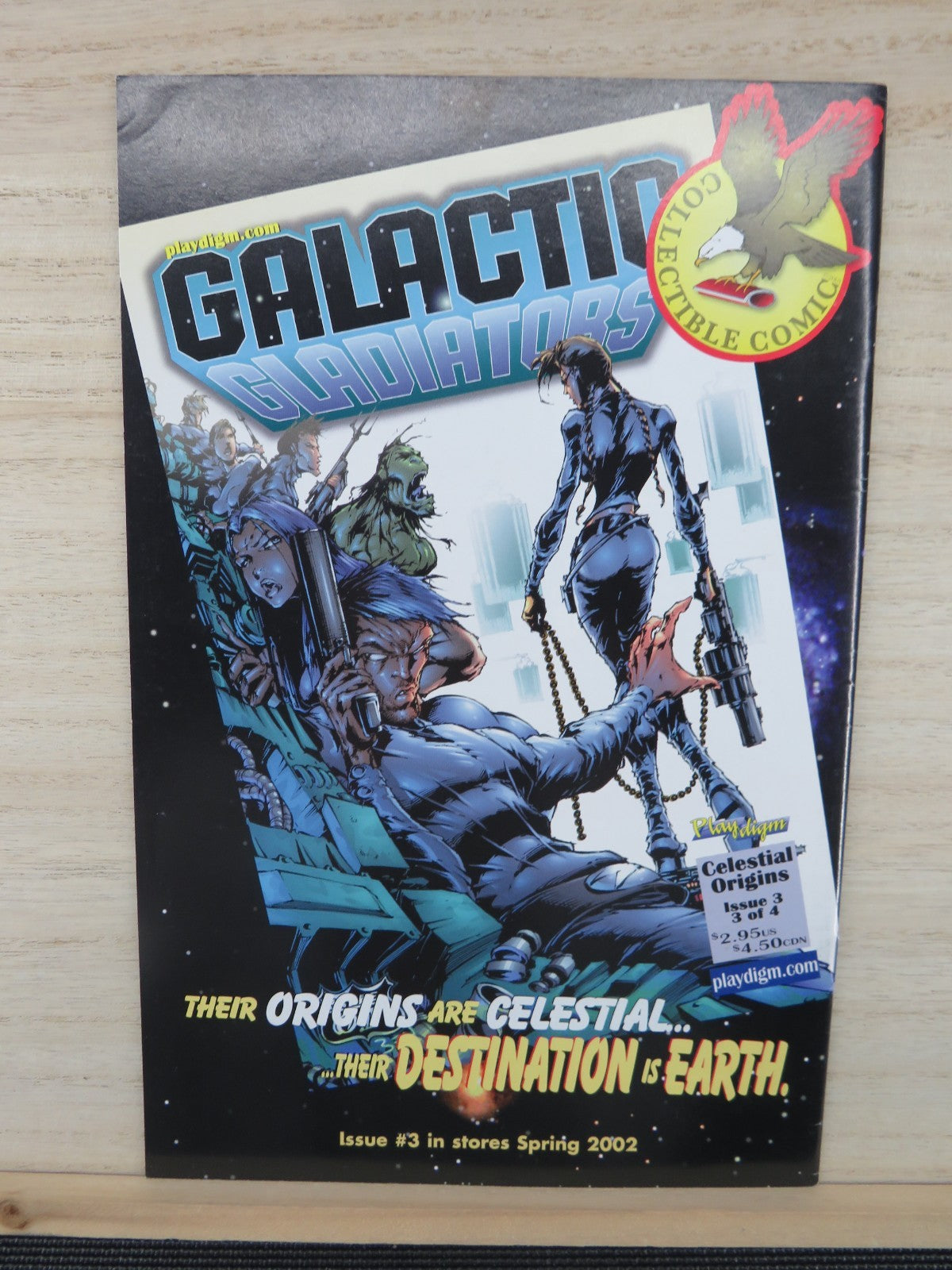 Galactic Gladiators #2 of 4 - The Chosen - 2001 - Playdigm Comic