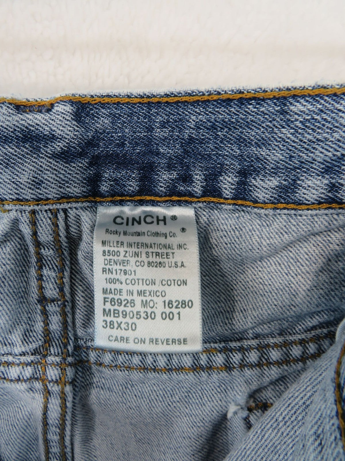 Cinch Green Label Jeans Men's 38x30
