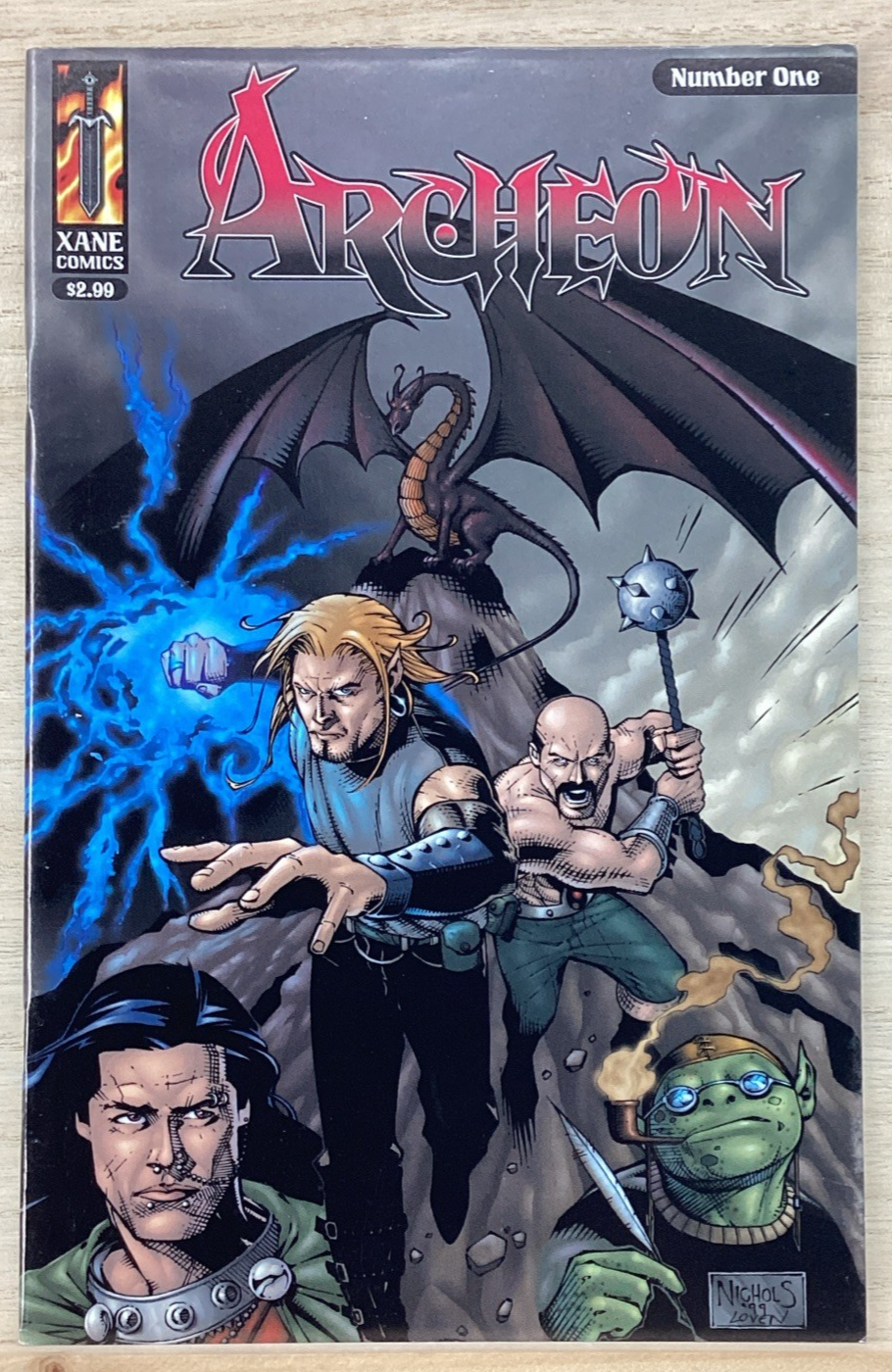 Archeon #1 - Xane Comics - 2001