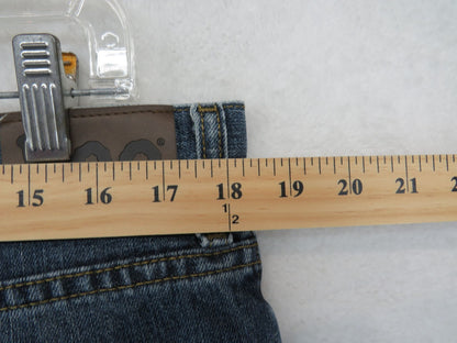 Lee Jeans Mens 36x30 Relaxed Fit Blue Straight Leg Denim Pants Classic Pocket