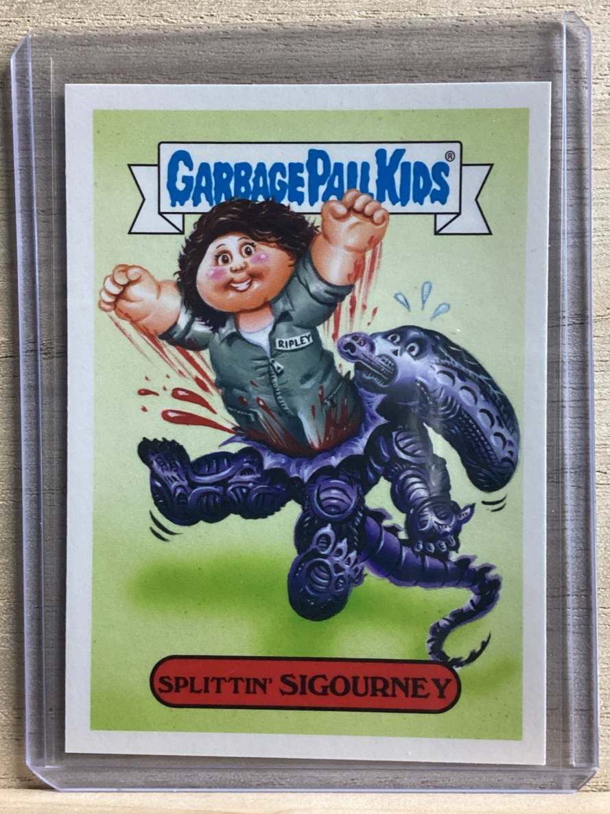 2018 Topps Garbage Pail Kids - Splittin Sigourney