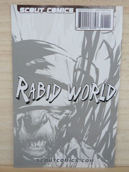Rabid World #1-4 - Scout Comics - 2021 - Lot of 4 Comics