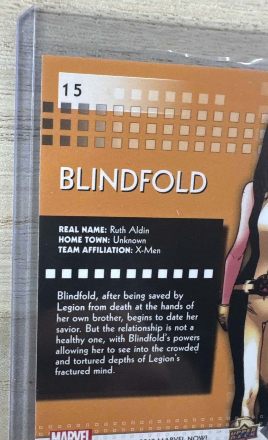 2013 Upper Deck Marvel Now SILVER - #15 Blindfold