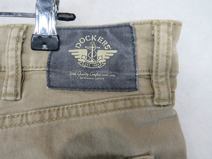 Dockers Pants Mens 38x30 Straight Khaki JeanCut Chino Casual Flat Front
