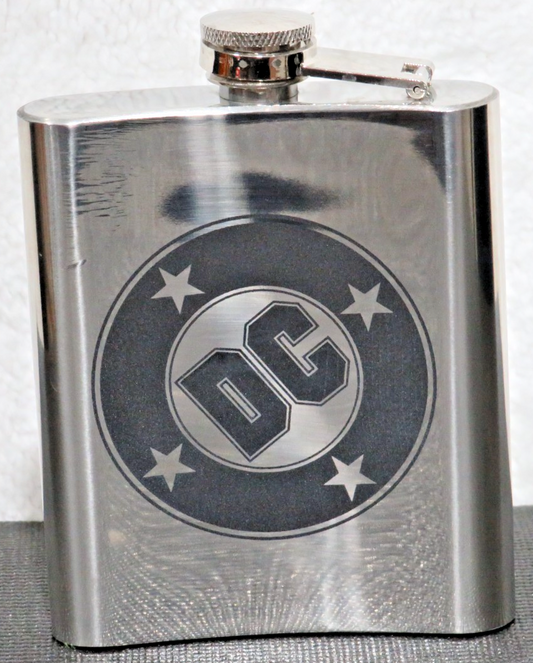 Laser Engraved Stainless Steel Flask - BM3