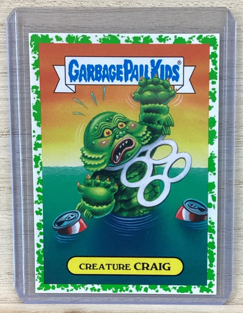 2018 Topps Garbage Pail Kids - Creature Craig - Green