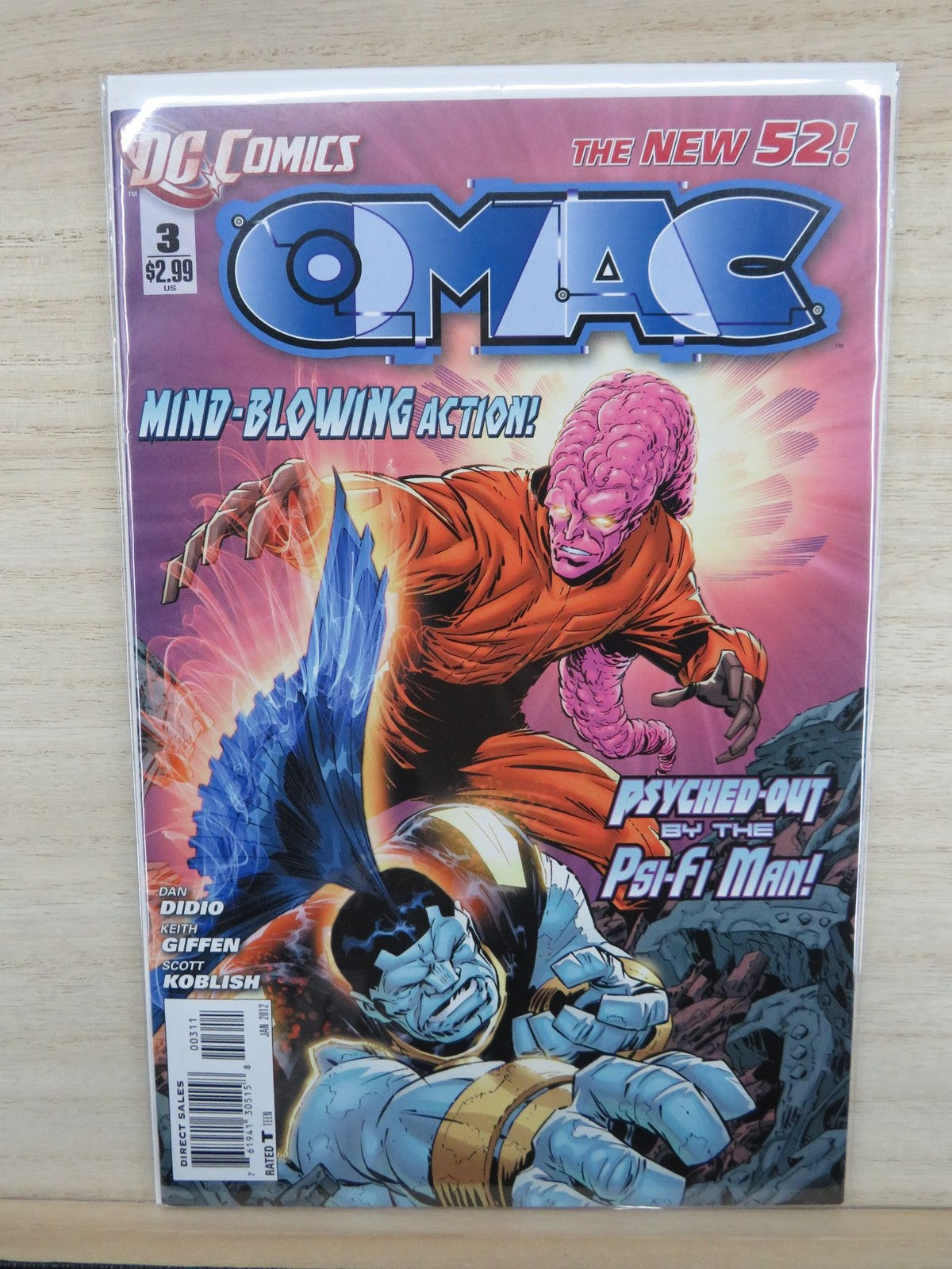 OMAC #3 Jan 2012 The New 52! - DC Comic