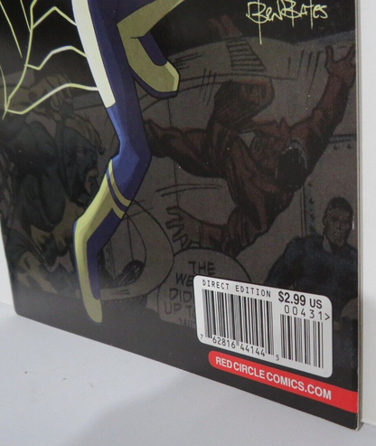New Crusaders Rise of the Heroes #4 - Red Circle Comics - Jackpot Hero Variant