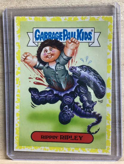 2018 Topps Garbage Pail Kids - Rippin Ripley - Yellow