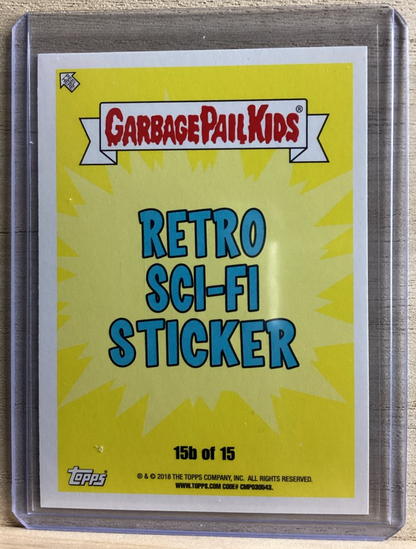 2018 Topps Garbage Pail Kids - Janet of the Apes - Yellow