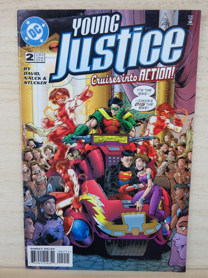 Young Justice #2 Cruises into Action - Oct 1998 - DC Comic