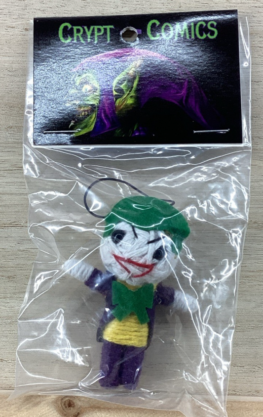 DC Joker Super Hero Voodoo String Doll
