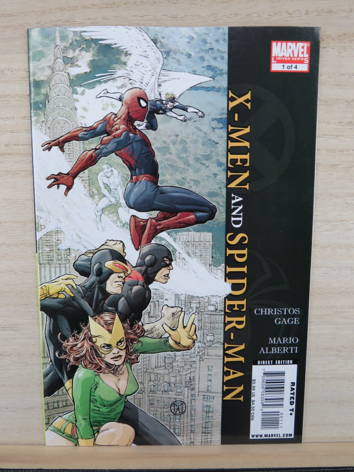X-Men and Spiderman #1-4 - Marvel Comics - 2009 - Complete Set