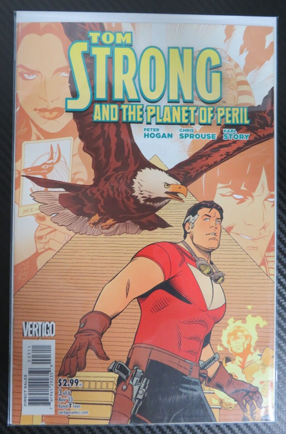 Tom Strong and the Planet of Peril #3 - Vertigo Comic - 2013