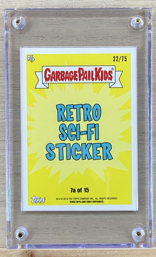 2018 Topps Garbage Pail Kids - Swat Ted - Red 22/75