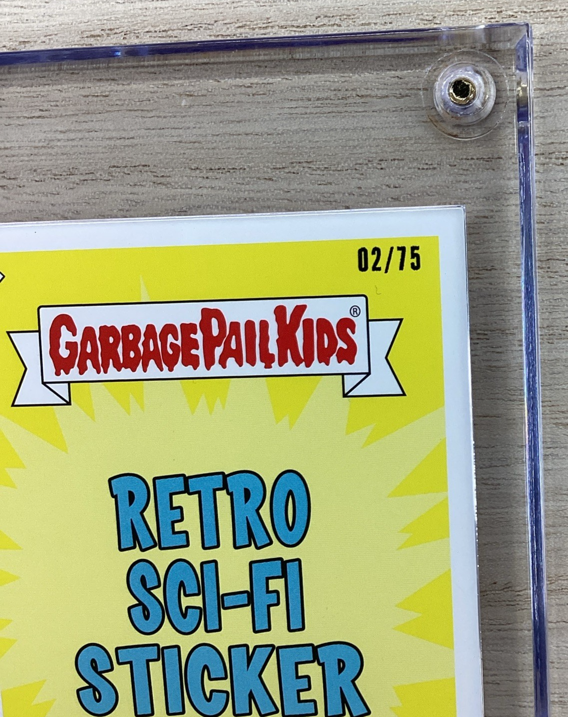 2018 Topps Garbage Pail Kids - Bob Blob - Red 02/75