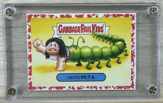 2018 Topps Garbage Pail Kids - Centi Peta - Red 23/75