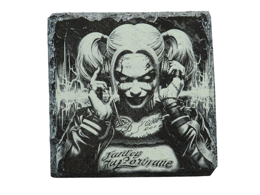 Laser Engraved Slate Coaster - DC7