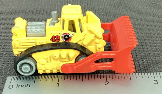 2000 Matchbox Bull Dozer #42 Steer Logo