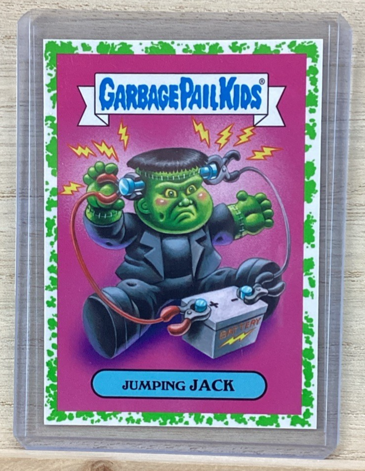 2018 Topps Garbage Pail Kids - Jumping Jack - Green