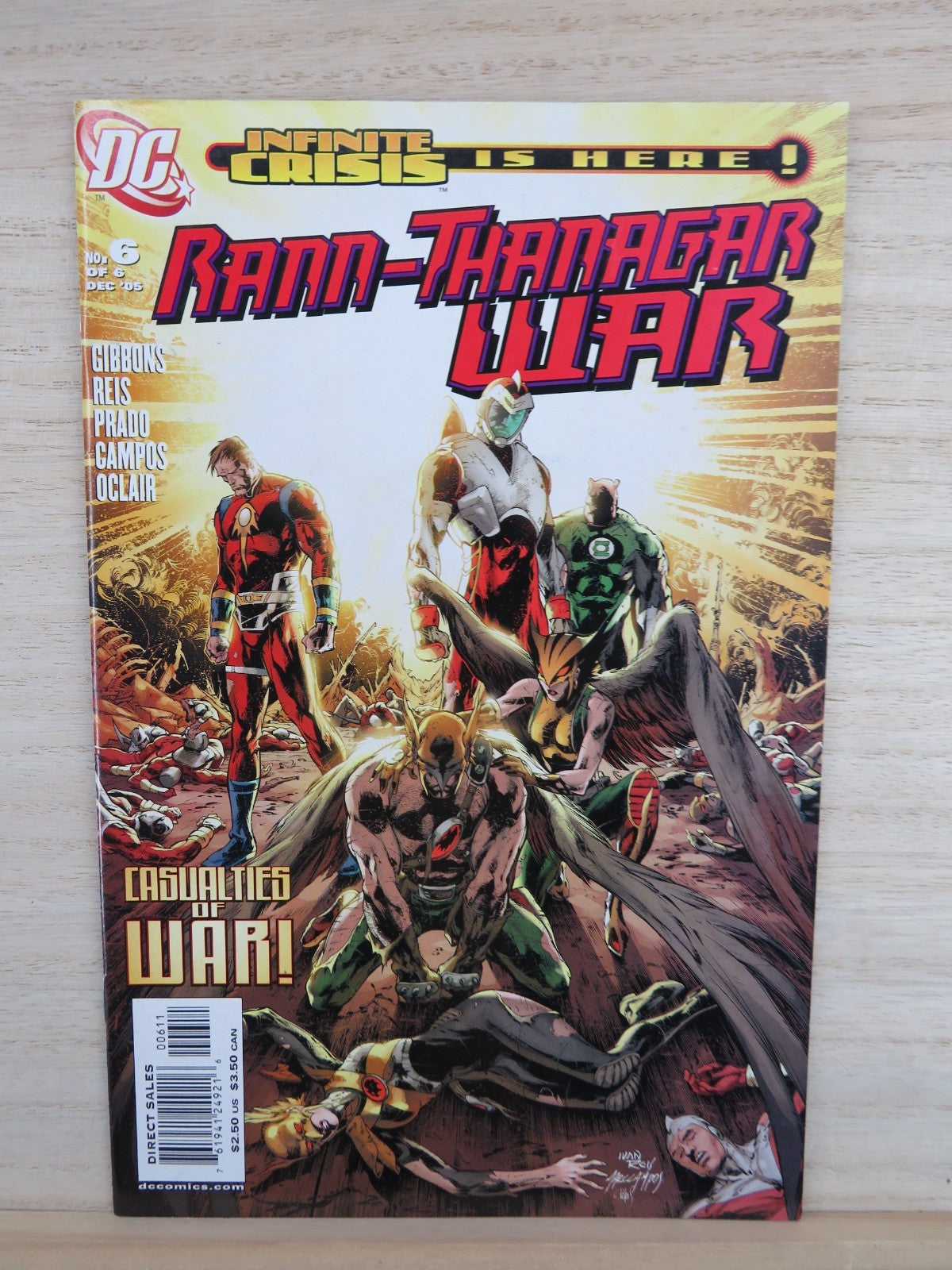 Rann-Thanager War #1-6 - Complete Set - DC Comics - 2005