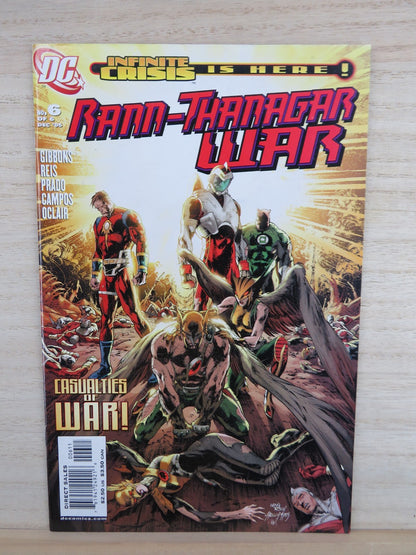 Rann-Thanager War #1-6 - Complete Set - DC Comics - 2005