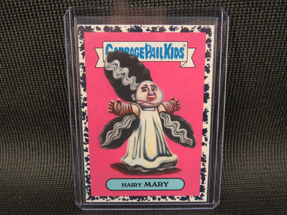2018 Garbage Pail Kids Classic Film Monster Hairy Mary #6a of 15 - Black0