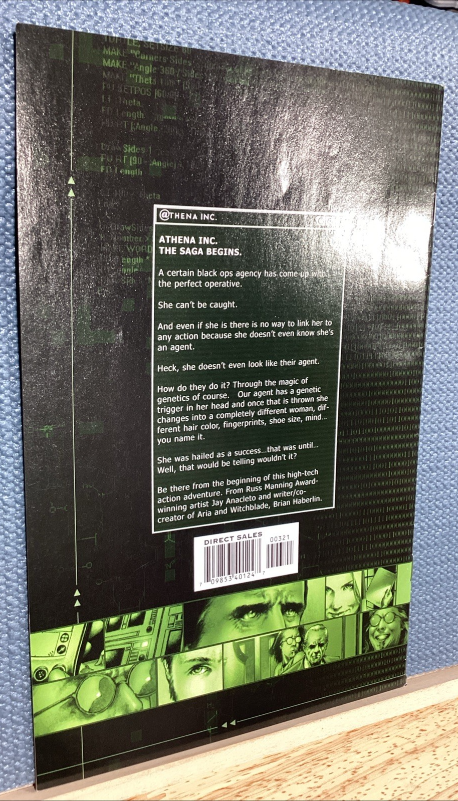 Athena Inc. The Manhunter Project #3 - Image Comics - 2002