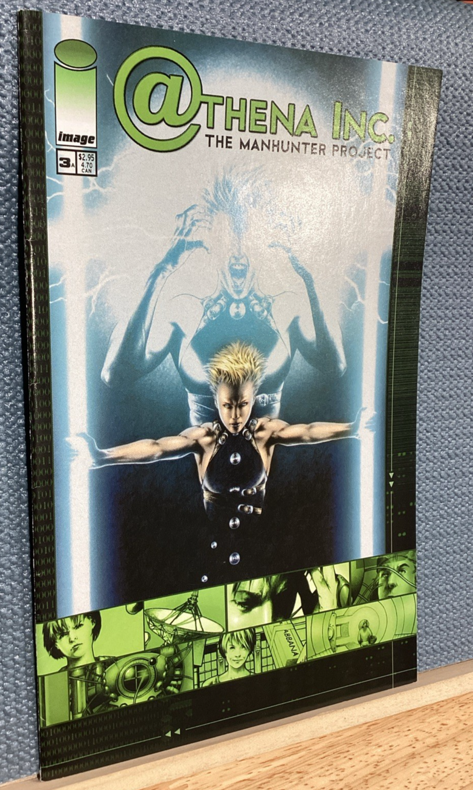 Athena Inc. The Manhunter Project #3 - Image Comics - 2002