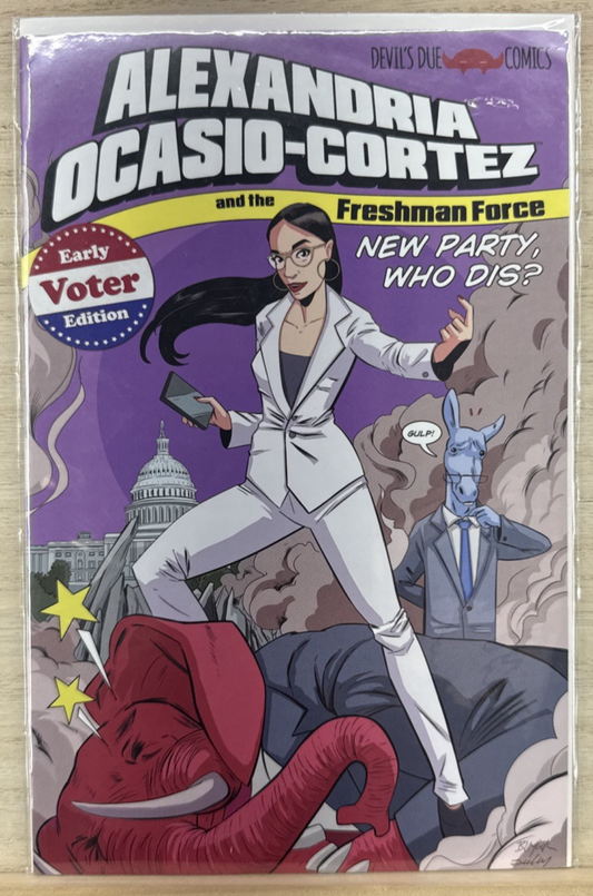 Alexandria Ocasio-Cortez and the Freshman Force #1 - Devils Due Comics - 2019