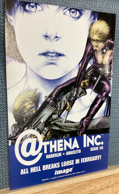 ATHENA INC - THE MANHUNTER PROJECT #5 - Image Comic - 2002