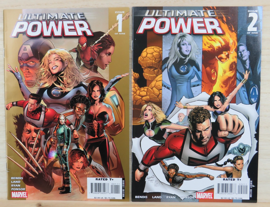 Ultimate Power #1-9 - Complete Set - Marvel Comics - 2006