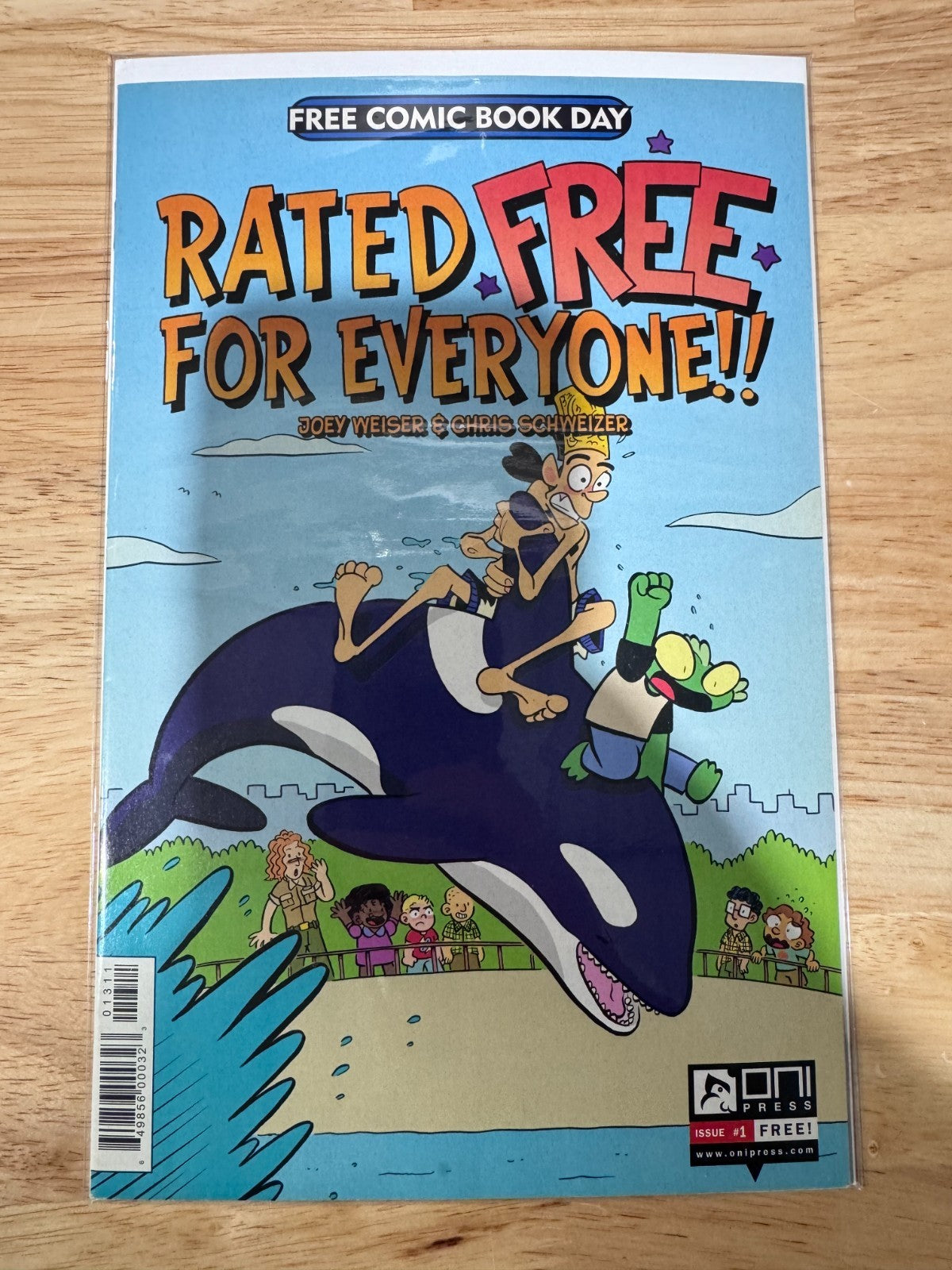 Rated Free For Everyone #1 May 2013 - Oni Press Comic