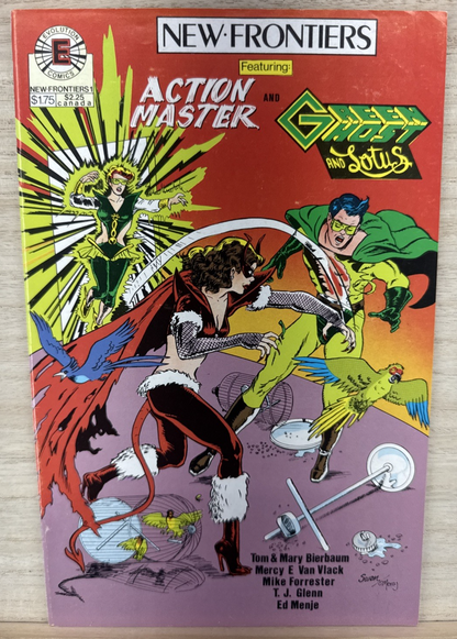 New Frontiers Featuring Action Master & Green Ghost #1 - 1991 - Evolution Comic