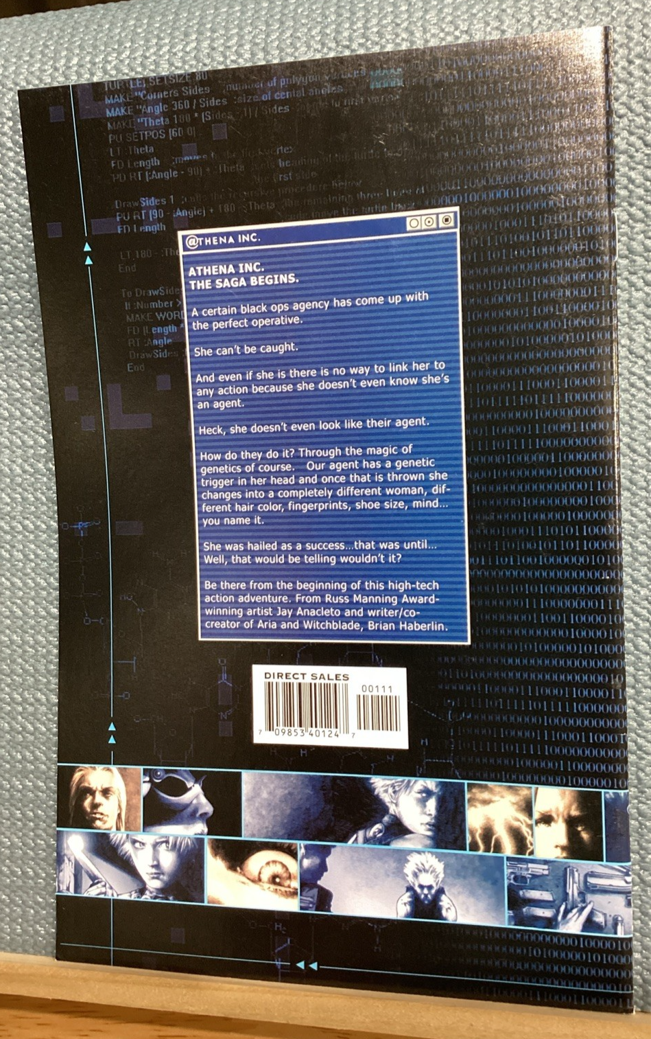 Athena Inc. The Manhunter Project #1 - Image Comics - 2002