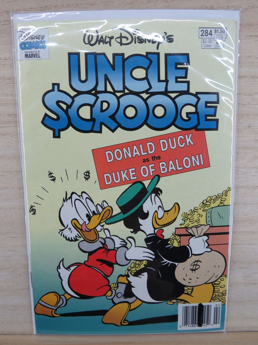 Walt Disney's Uncle Scrooge #284 Feb - Disney Comic