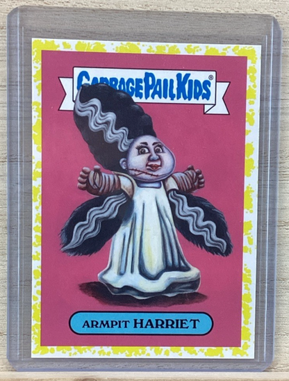 2018 Topps Garbage Pail Kids - Armpit Harriet - Yellow