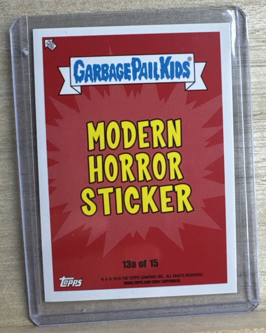 2018 Topps Garbage Pail Kids - Puppet Mas Sterling - Yellow