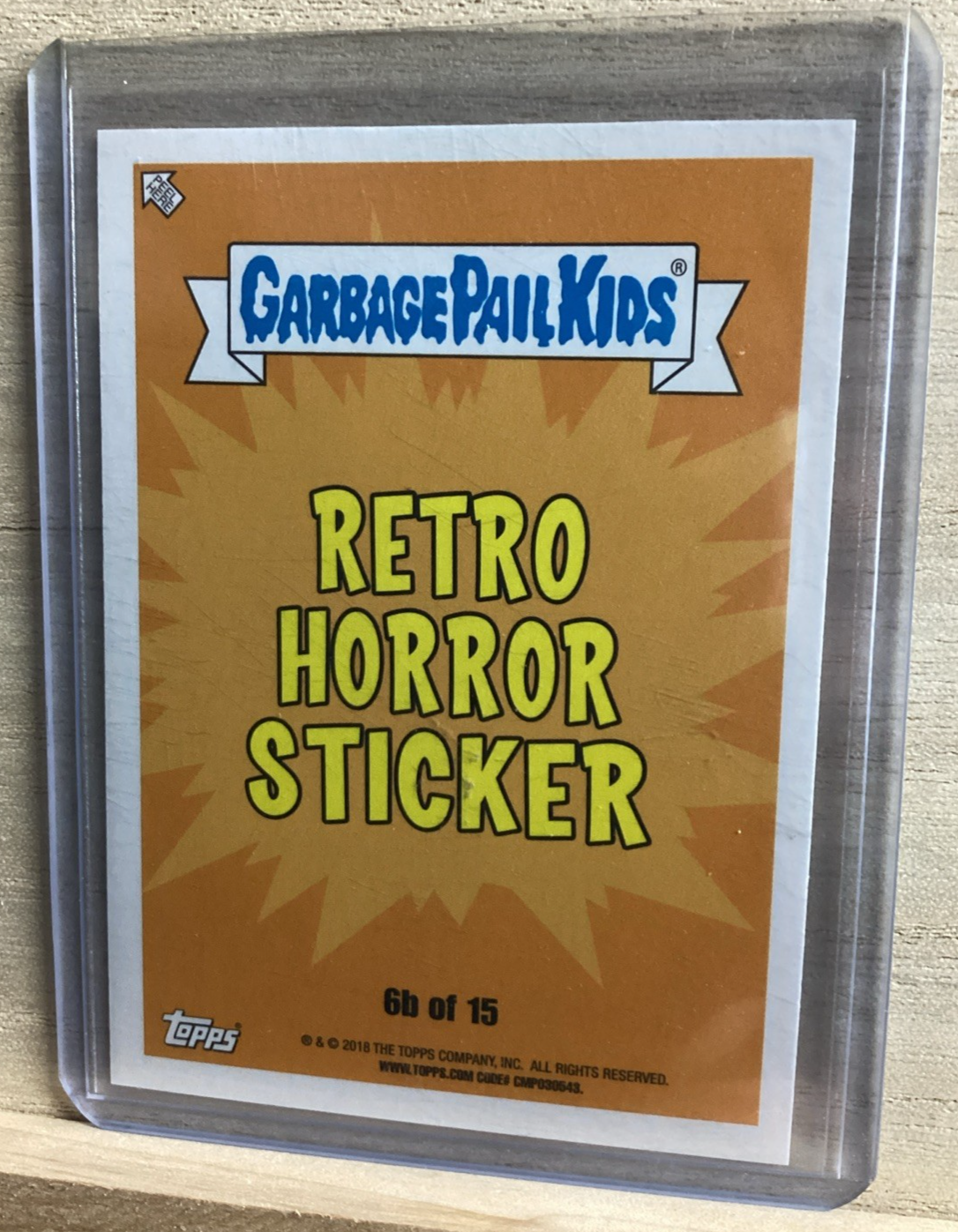 2018 Topps Garbage Pail Kids - H Pete Lovecraft