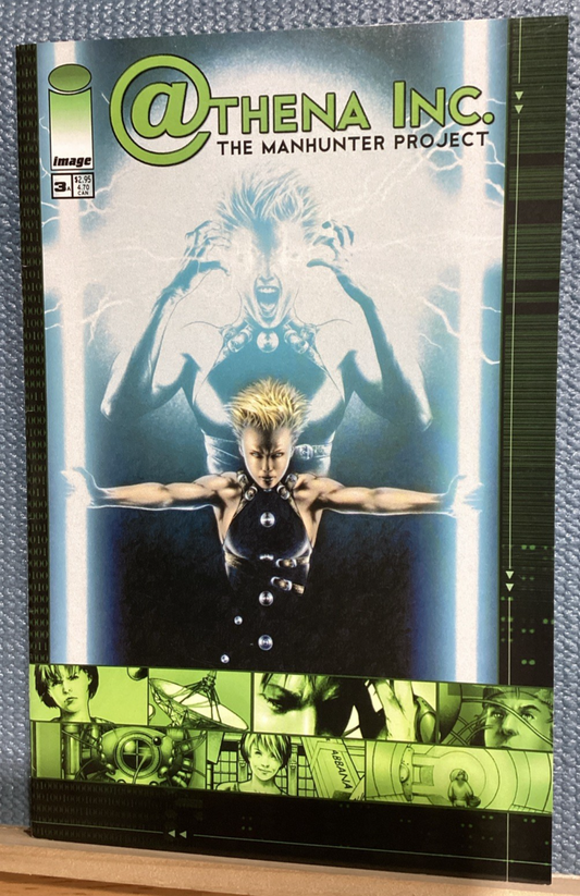 Athena Inc. The Manhunter Project #3 - Image Comics - 2002