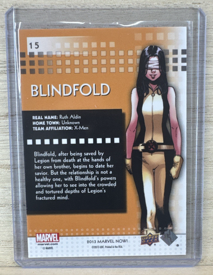 2013 Upper Deck Marvel Now SILVER - #15 Blindfold