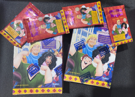 Disney’s Hunchback of Notre Dame Trading Cards - Lot of 100 Factory Sealed Packs