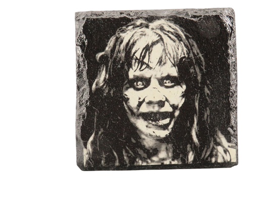 Laser Engraved Slate Coaster - R1